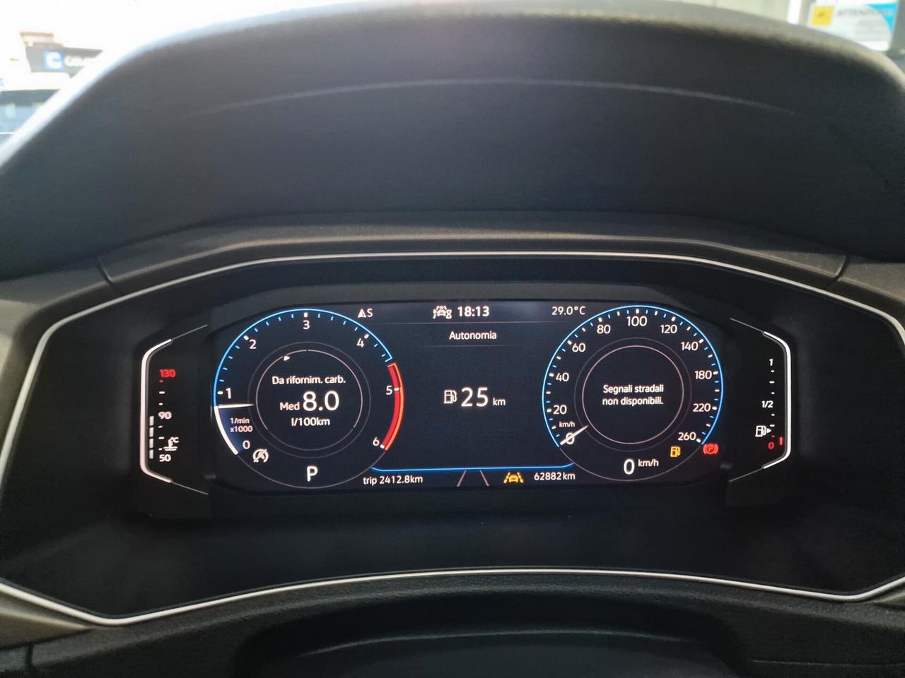 Volkswagen T-Roc 2.0 TDI SCR 150 CV DSG TETTO PANORAMICO