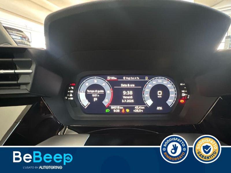 Audi A3 SPORTBACK 35 2.0 TDI S LINE EDITION S-TRONIC