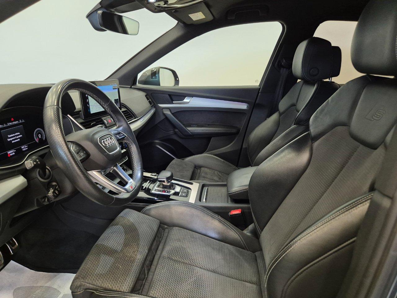 Audi Q5 45 tfsi mhev S line Plus quattro s-tronic - UNIPROPRIETARIO - ACC/Lim - Sosp. Pneum. - Cam 360
