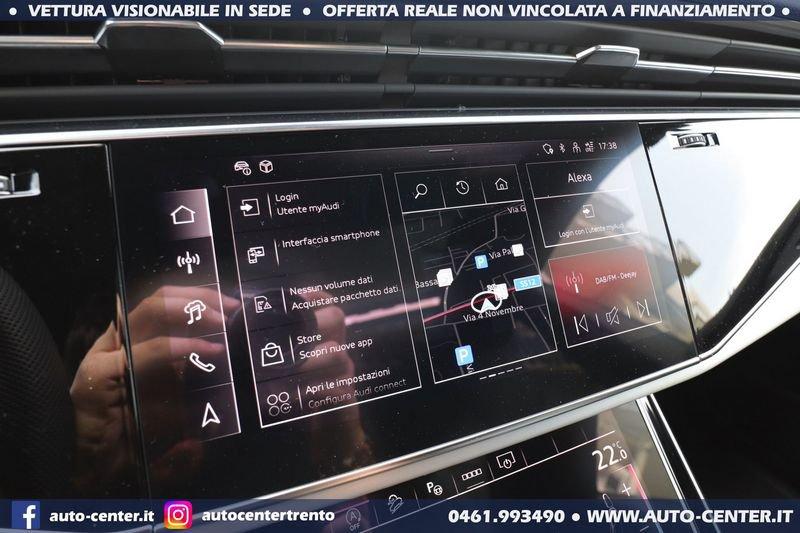 Audi Q8 50 TDI quattro S-line BLACK 23 TETTO 4RUOTESTERZANTI Sline