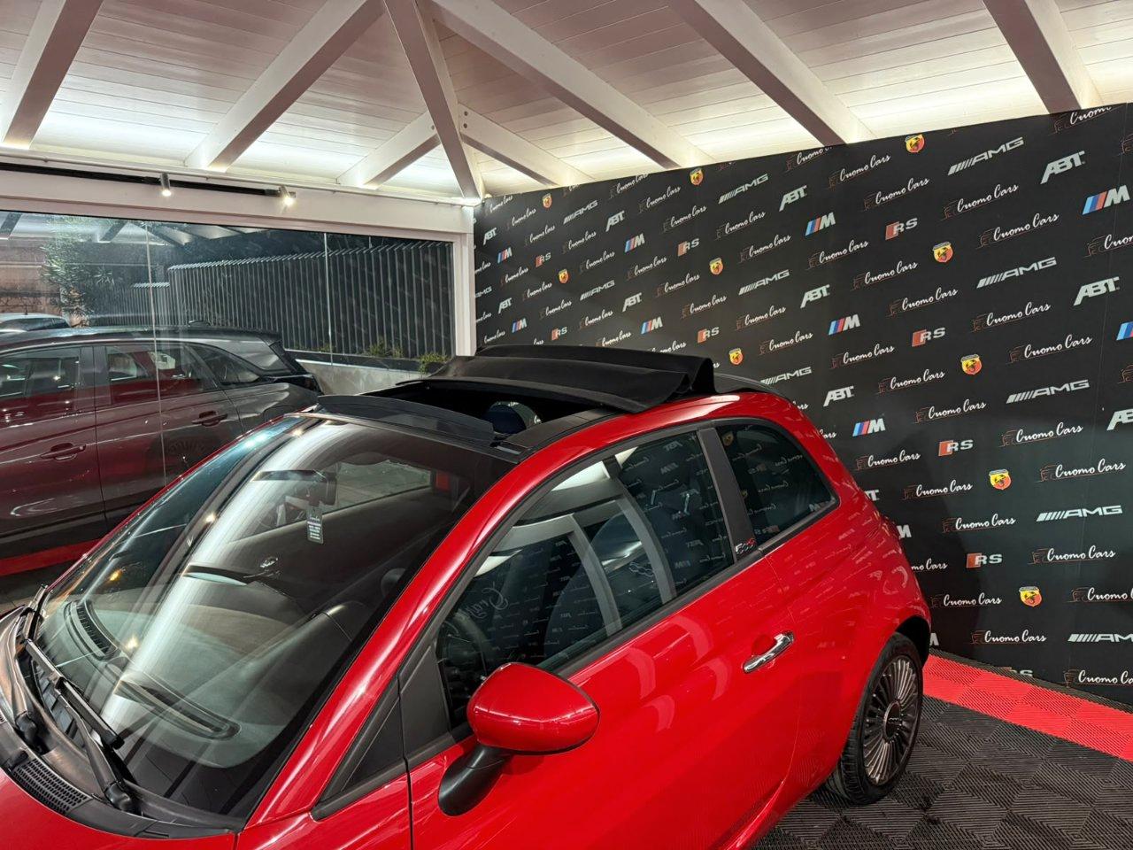 Fiat 500C 1.0 Hybrid Red
