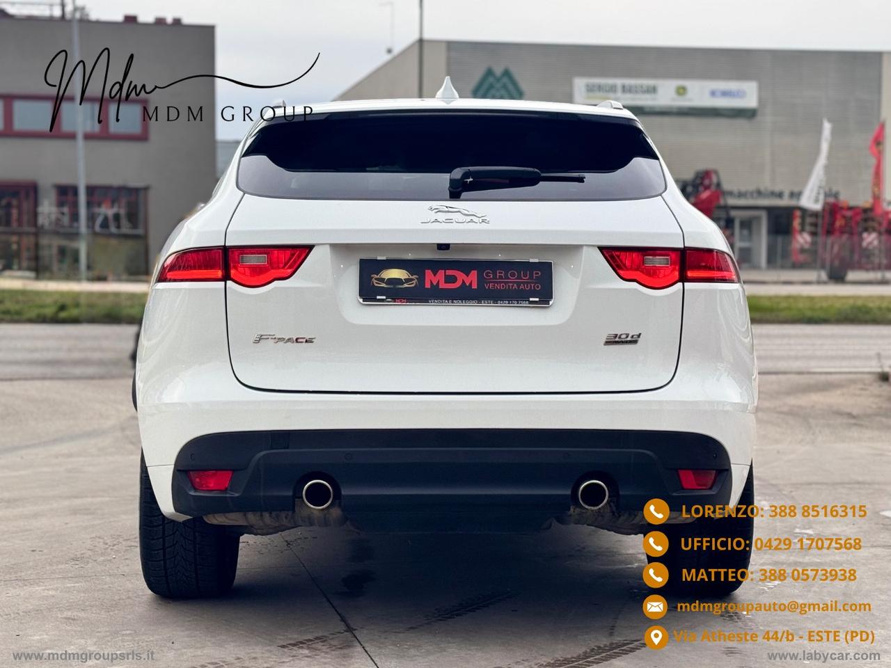JAGUAR F-Pace 3.0 D V6 300 CV AWD aut. R-Sport