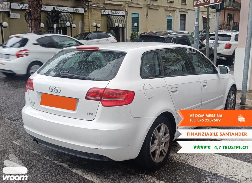 AUDI A3 2ª serie A3 SPB 1.6 TDI 90 CV CR F.AP ...