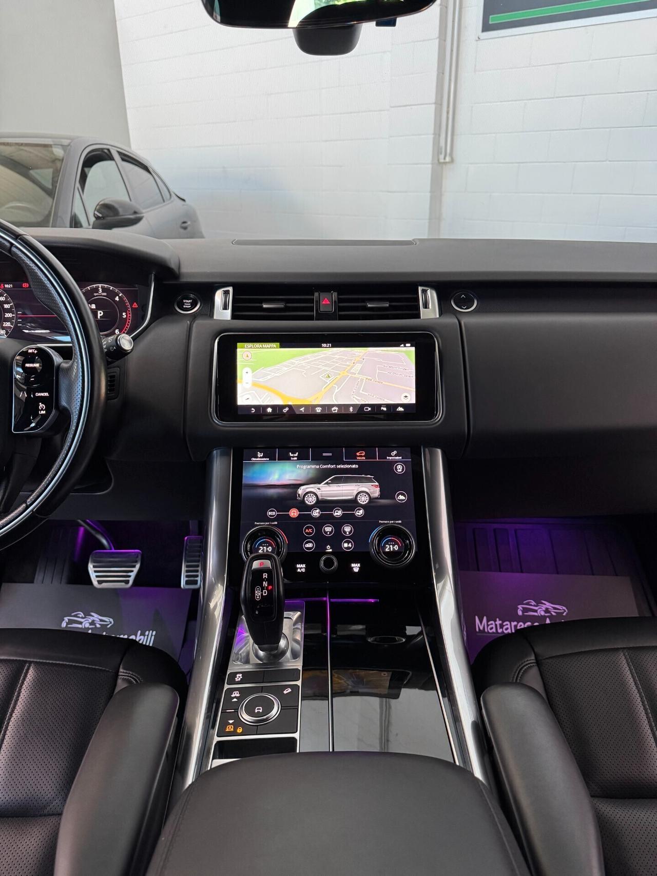 Land Rover Range Rover Sport HSE DYNAMIC 3.0cc 249cv Virtual+Cerchi21+FullLed IVA ESPOSTA COMPRESA