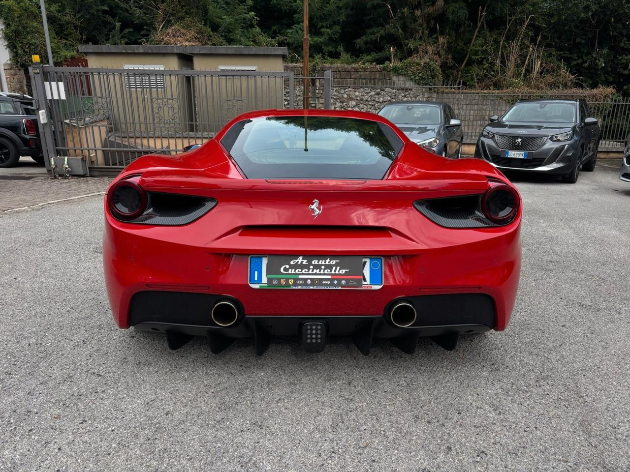 Ferrari 488 GTB ROSSO CORSA PERLA -FULL- CARBONIO TOTALE