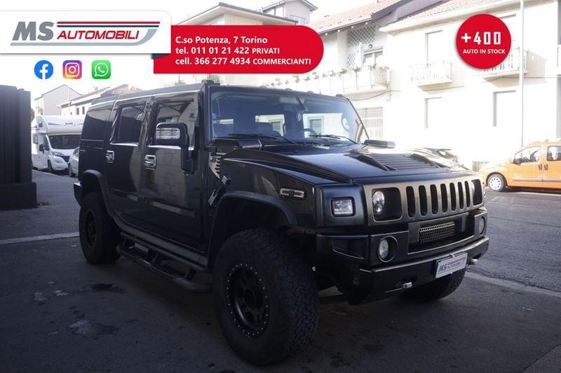 Hummer H2 Hummer H2 6.0 V8 Luxury 6 Posti GPL TETTO Unicoproprietario