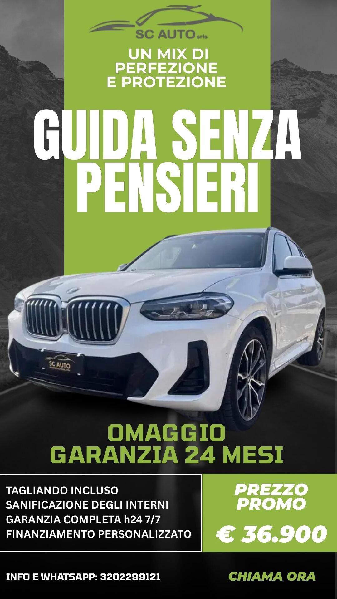 Bmw X3 xDrive20d 48V Msport - PREZZO CON FINANZIAMENTO