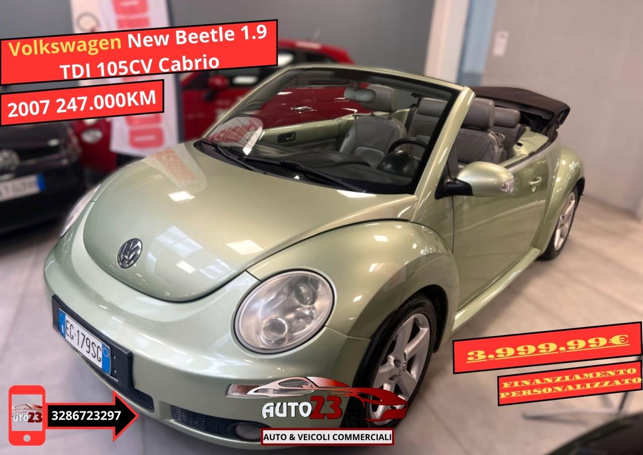Volkswagen New Beetle 1.9 TDI 105CV Cabrio