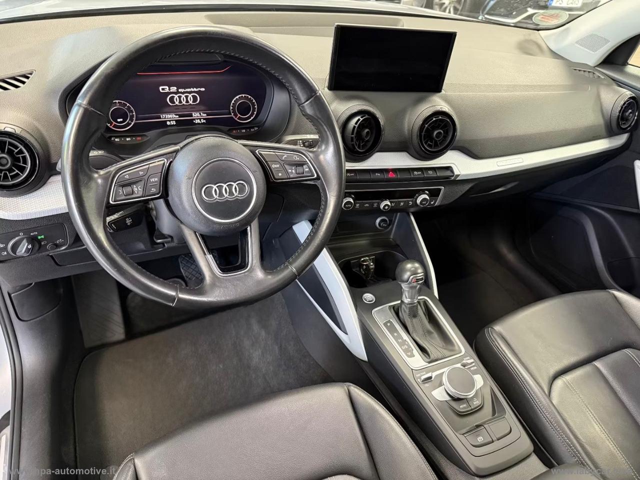 AUDI Q2 2.0TDI 150CV S-tronic 4X4 TETTO VIRTUAL LED PELLE