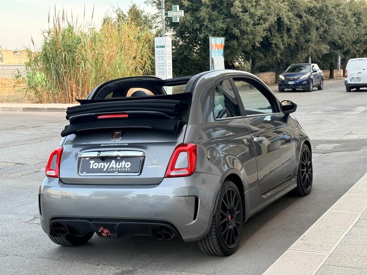 Abarth 595 595C CABRIO Competizione 160cv BLOCK SHAFT,NAVI,TELECAMERA,BLUETHOOT,USB,INTERNI IN PELLE,ANDROID AU