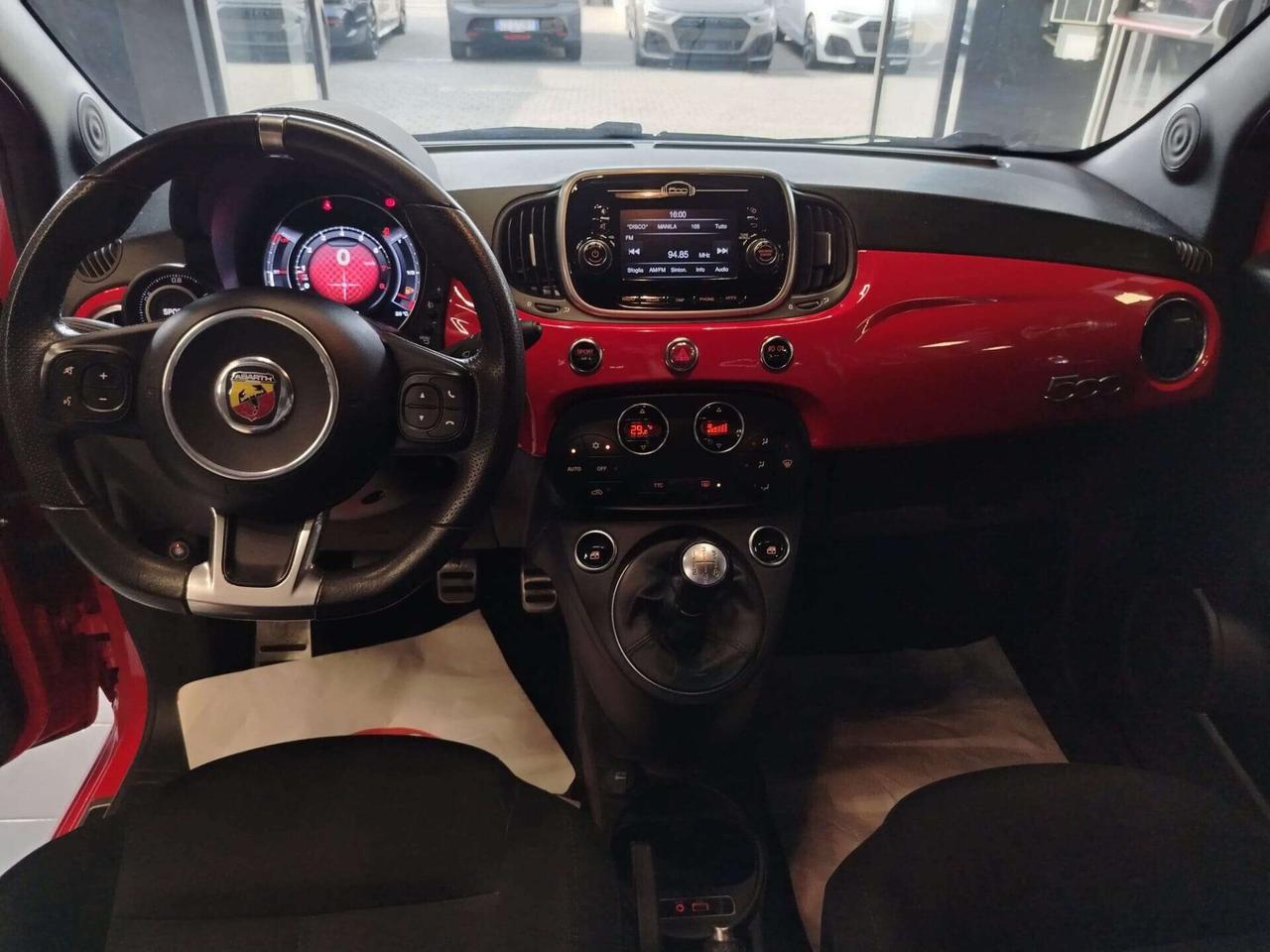 ABARTH 595 GPL 145 CV –47.000 KM – CARPLAY – RECORD MODENA
