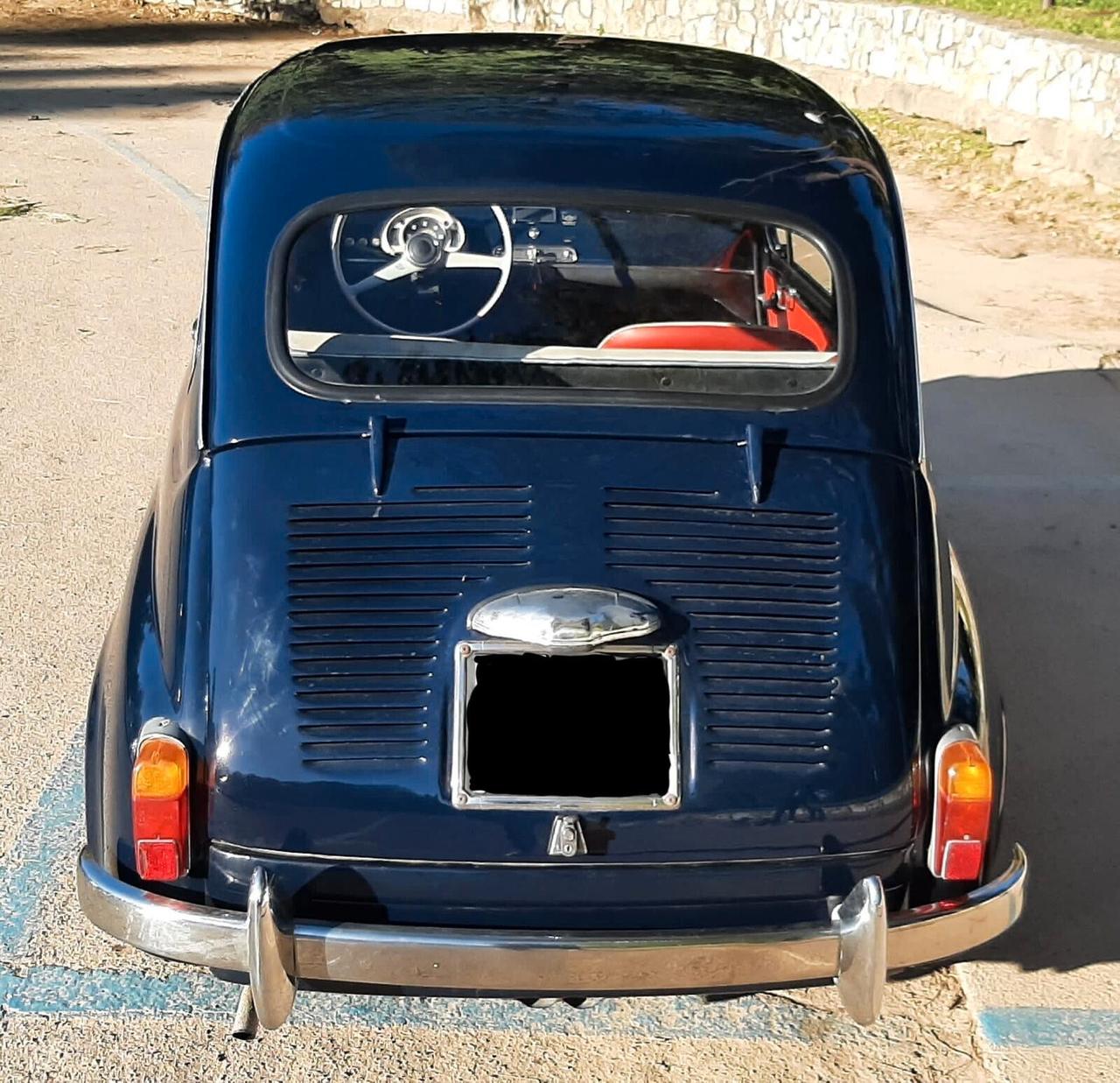 Fiat 600 D - Restaurata - Molto Bella