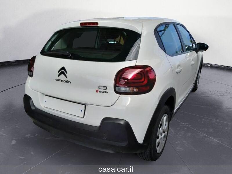 Citroën C3 BlueHDi 100 S&S Feel CON 3 TRE ANNI DI GARANZIA KM ILLIMITATI PARI ALLA NUOVA