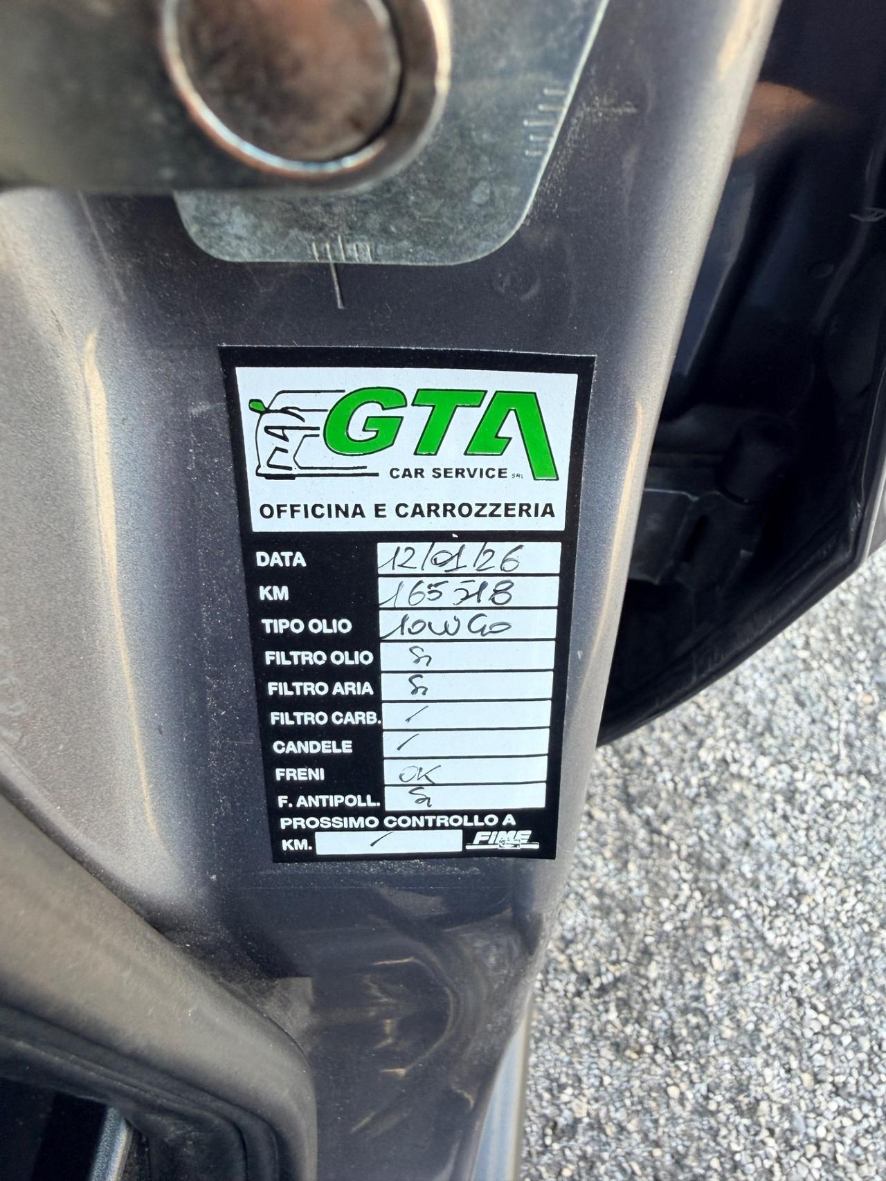 Opel Zafira 1.6benzina 101cv 7 POSTI