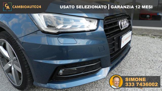 AUDI A1 SPB 1.6 TDI 116 CV Admired+Sline Esterno Cerchi17°