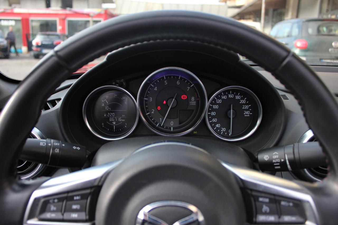 Mazda MX-5 1.5L SPORTLINE 130CV SEDILI SPORT PELLE NERA