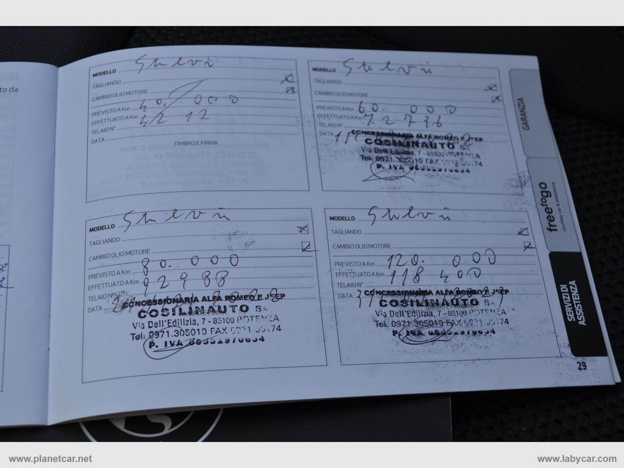 ALFA ROMEO Stelvio 2.2 T.diesel 210 CV AT8 Q4 Exec.