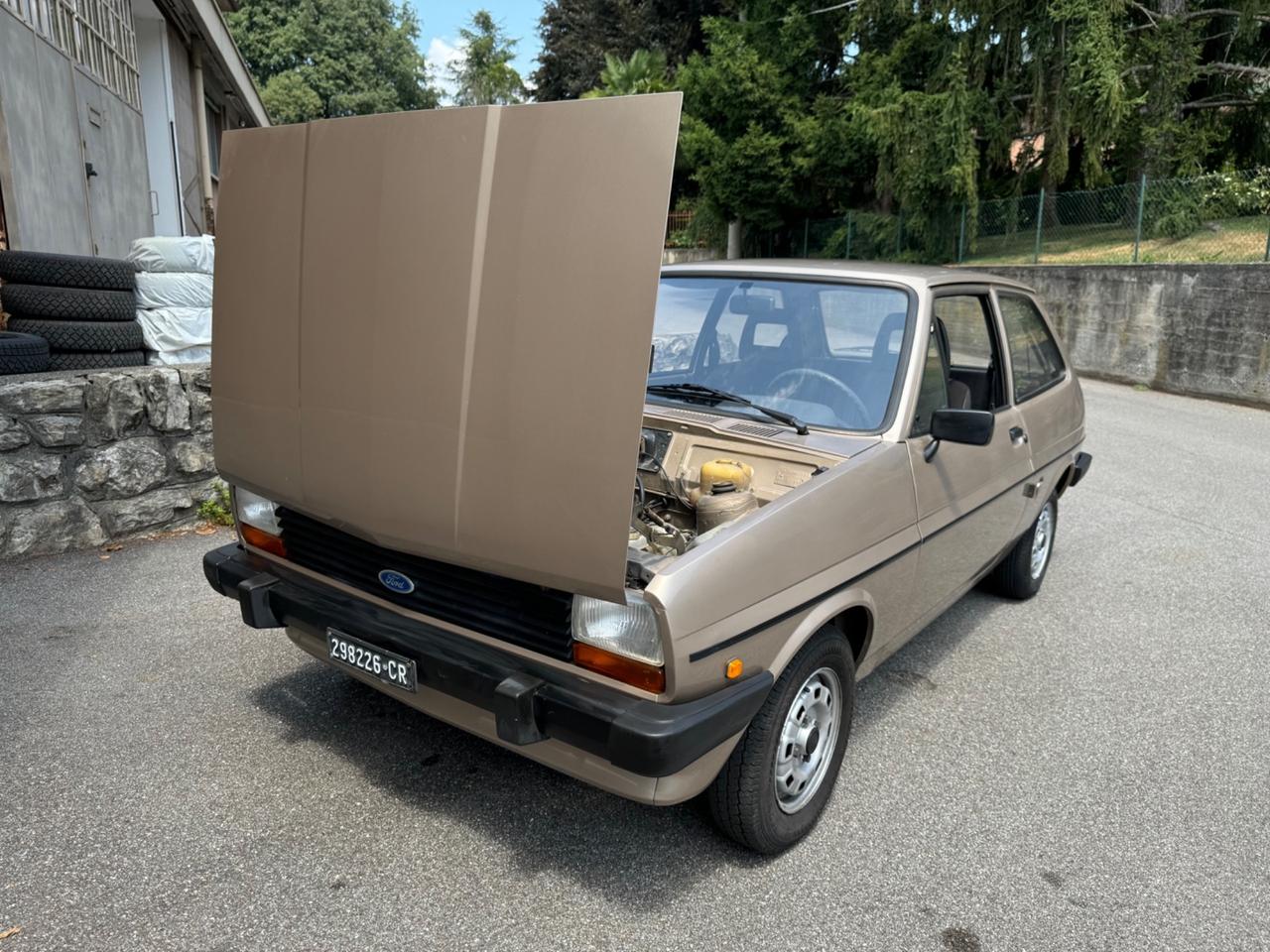 Ford Fiesta 900 Mk1 (1982) - ASI - Targhe Originali