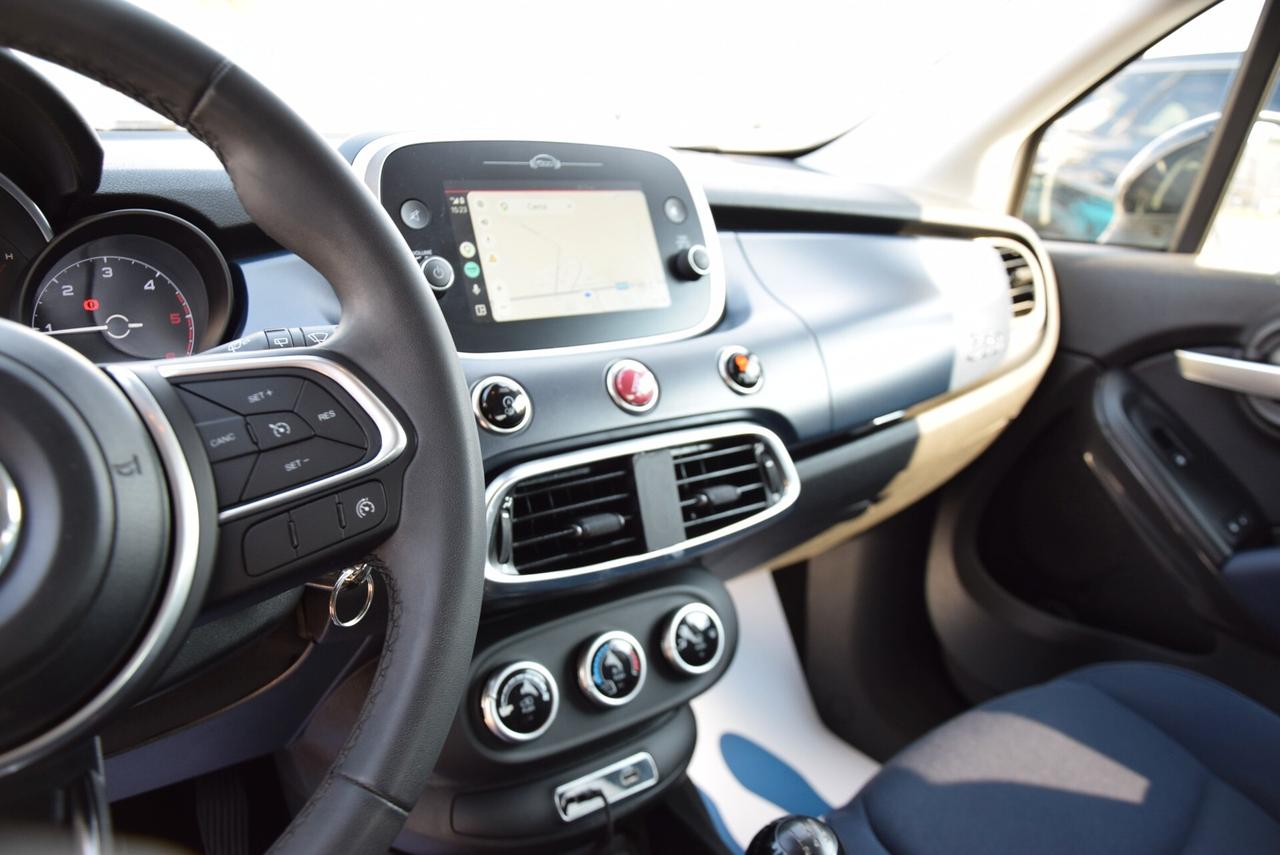 Fiat 500X 1.3 MJT 95CV AZIENDALE IVA DETR. NAVI ANDROID CRUISE BT OK NEOP.
