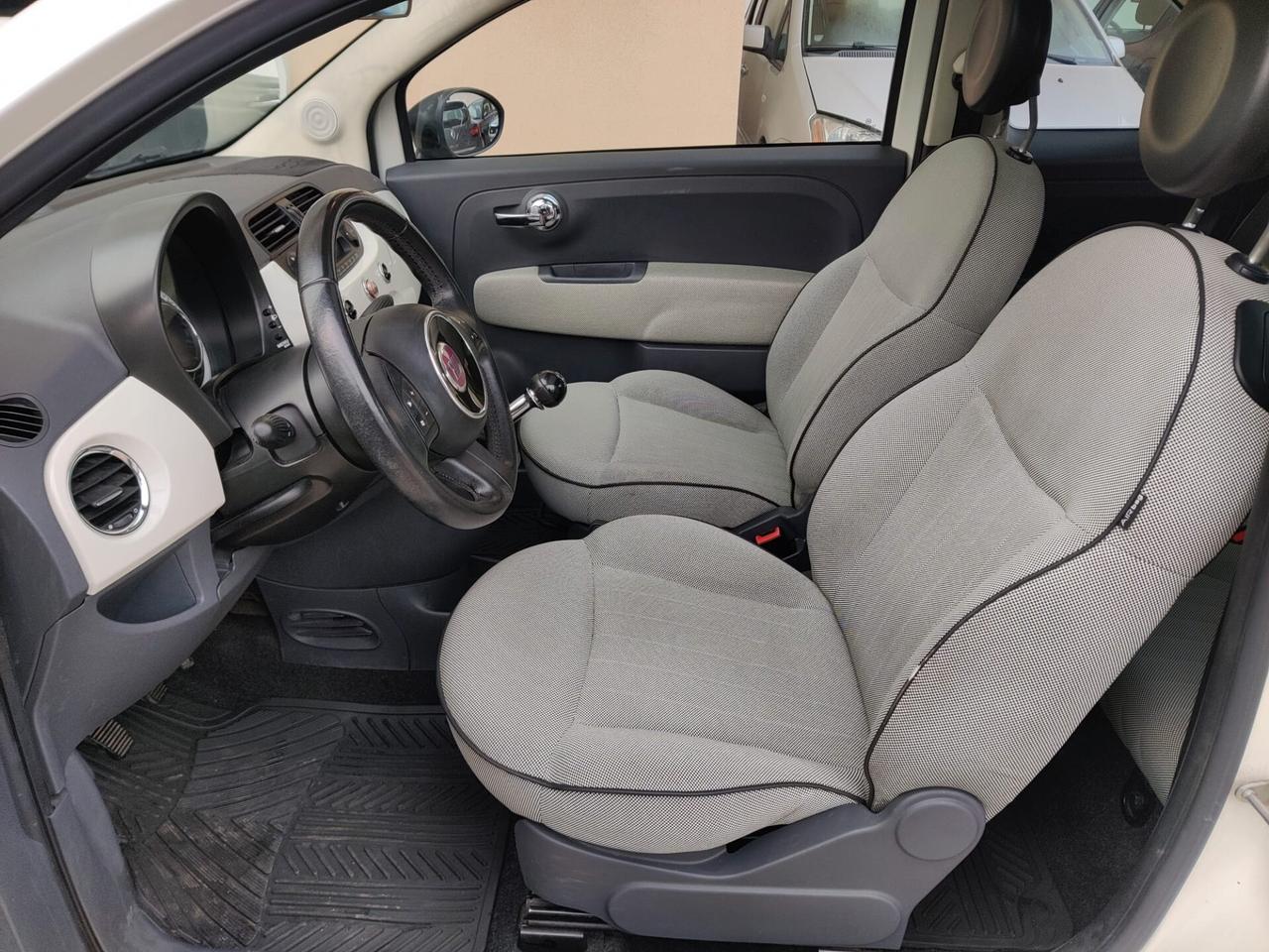 Fiat 500 benz tetto panoramico