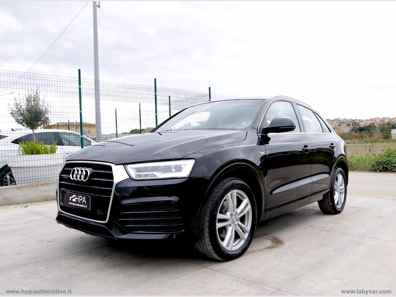 AUDI Q3 2.0 TDI 150CV QUATTRO S-LINE NAVI FULL LED PELLE