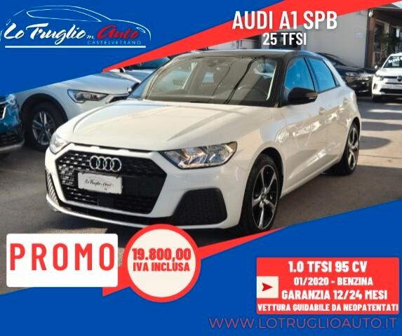Audi A1 SPB 25 TFSI - 2020