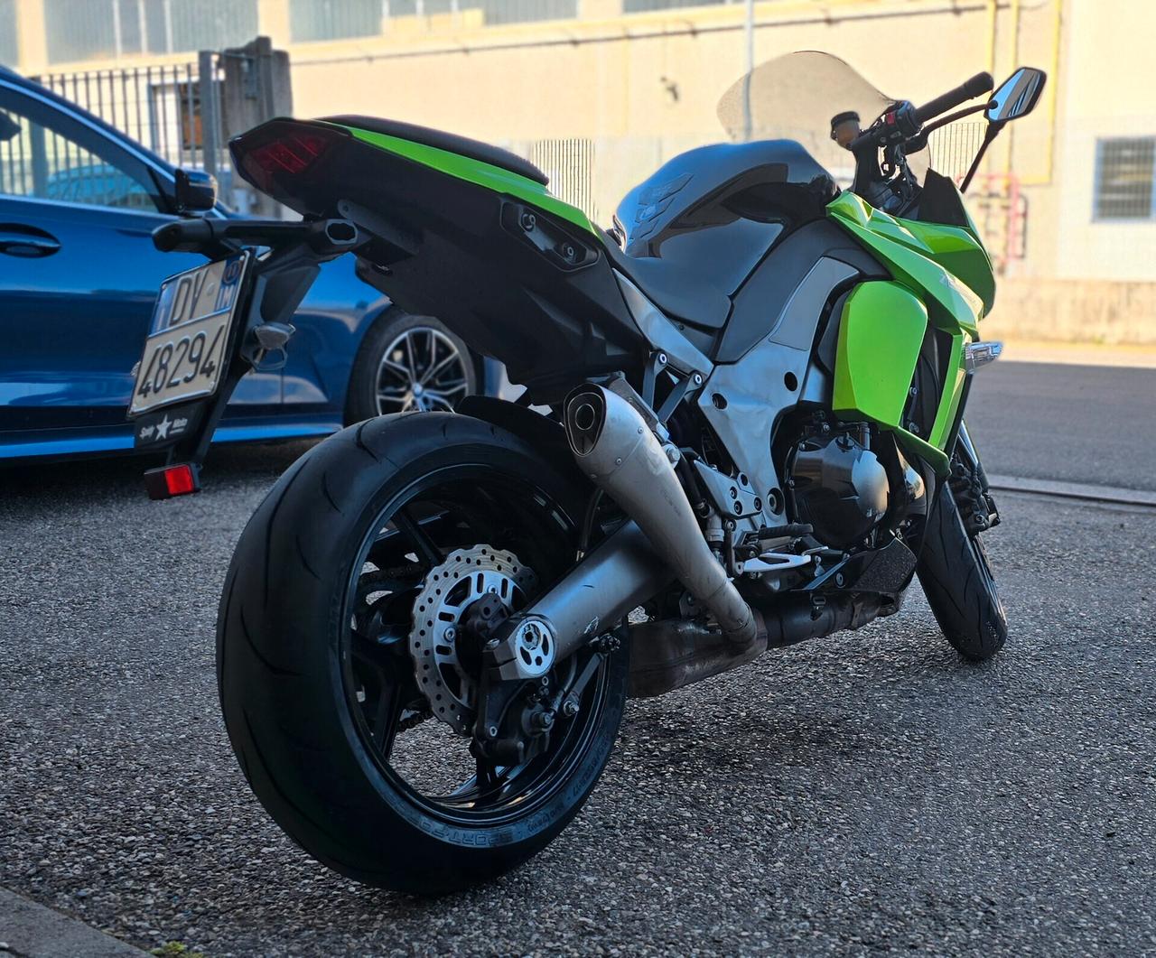 Kawasaki z1000 sx mono hyper scarichi hp corse