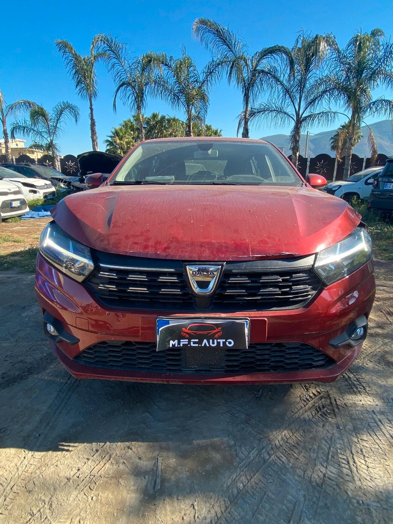 Dacia Sandero 2021 Streetway 1.0 Gpl SINISTRATA