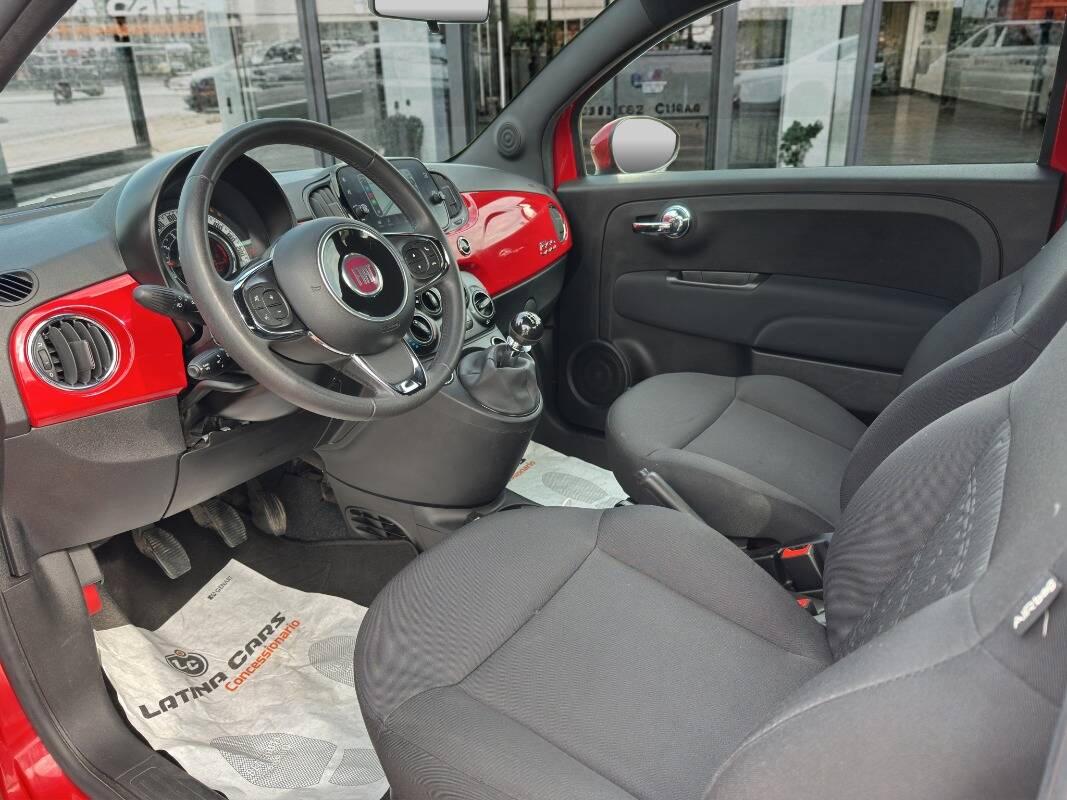 Fiat 500 1.0 hybrid 70cv con CarPlay