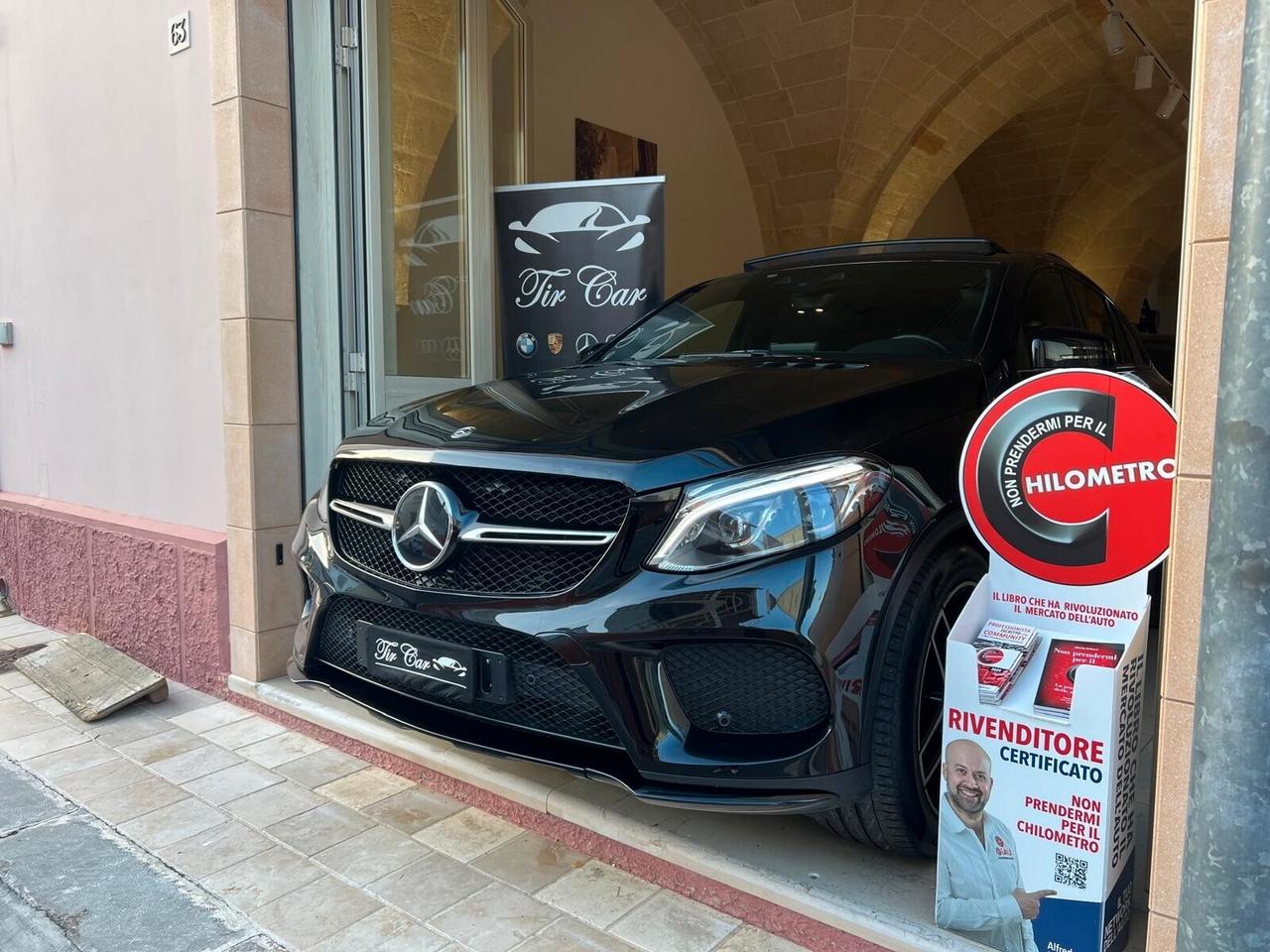 MERCEDES-BENZ GLE 350D COUPE' 4MATIC 3.0 258CV TETTO PELLE NAVI ANNO 2018