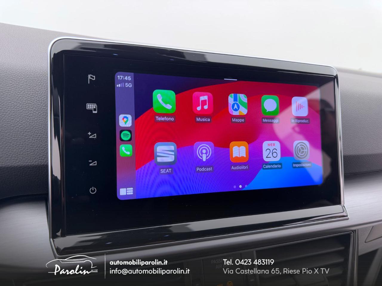 SEAT Tarraco 2.0 TDI DSG FR 7 posti-ParkAut-CarPlay-Telecamera