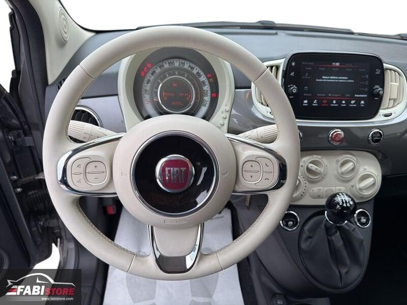 FIAT 500 1.0 Hybrid 70 Cv Lounge - Schermo XL, Cruise, Sensori ecc