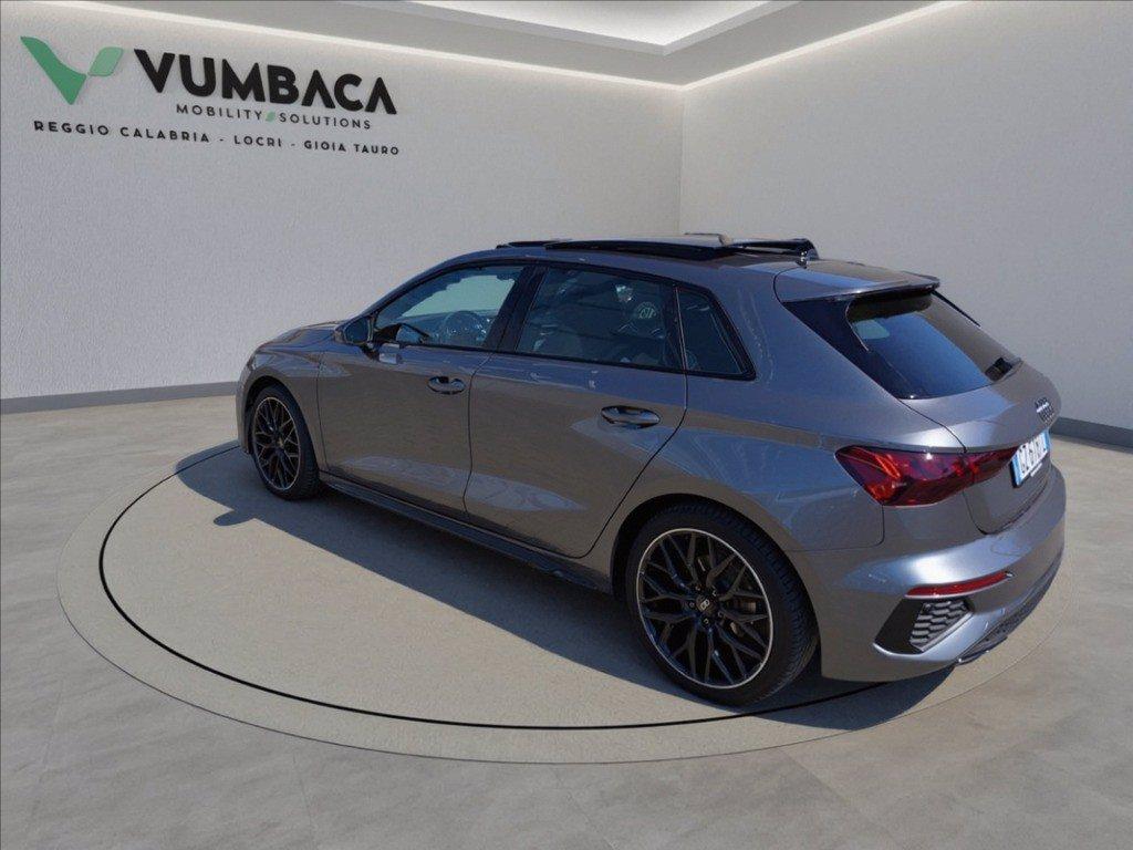 AUDI A3 Sportback 35 2.0 tdi Identity Black s-tronic del 2023