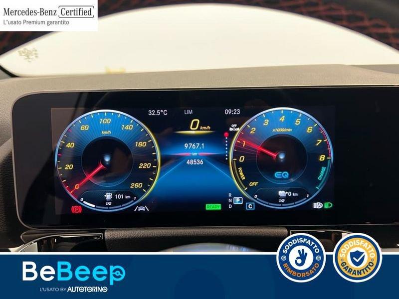 Mercedes-Benz GLA 250 E PHEV (EQ-POWER) PREMIUM AUTO