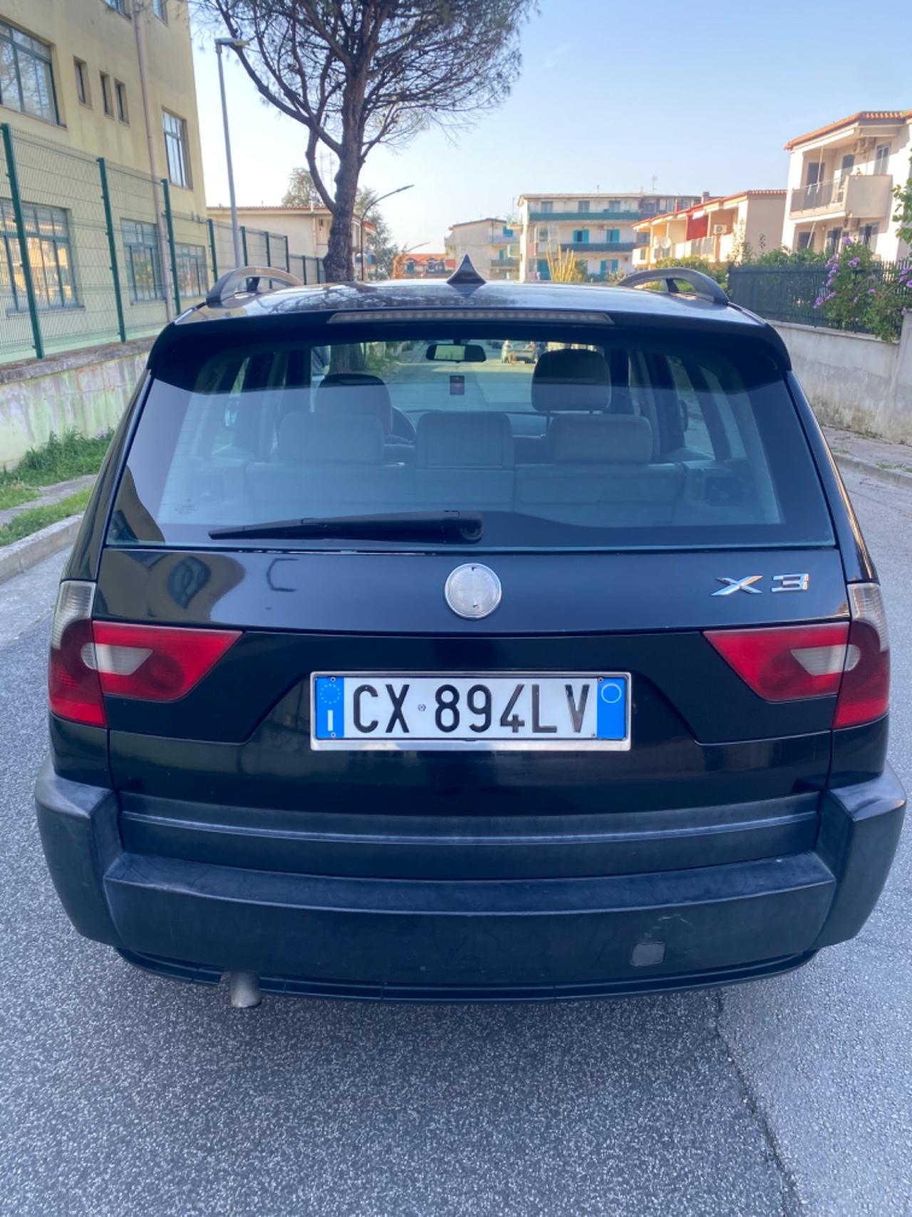 Bmw X3 2.0d 4WD Anno 2005 TAGLIANDATA