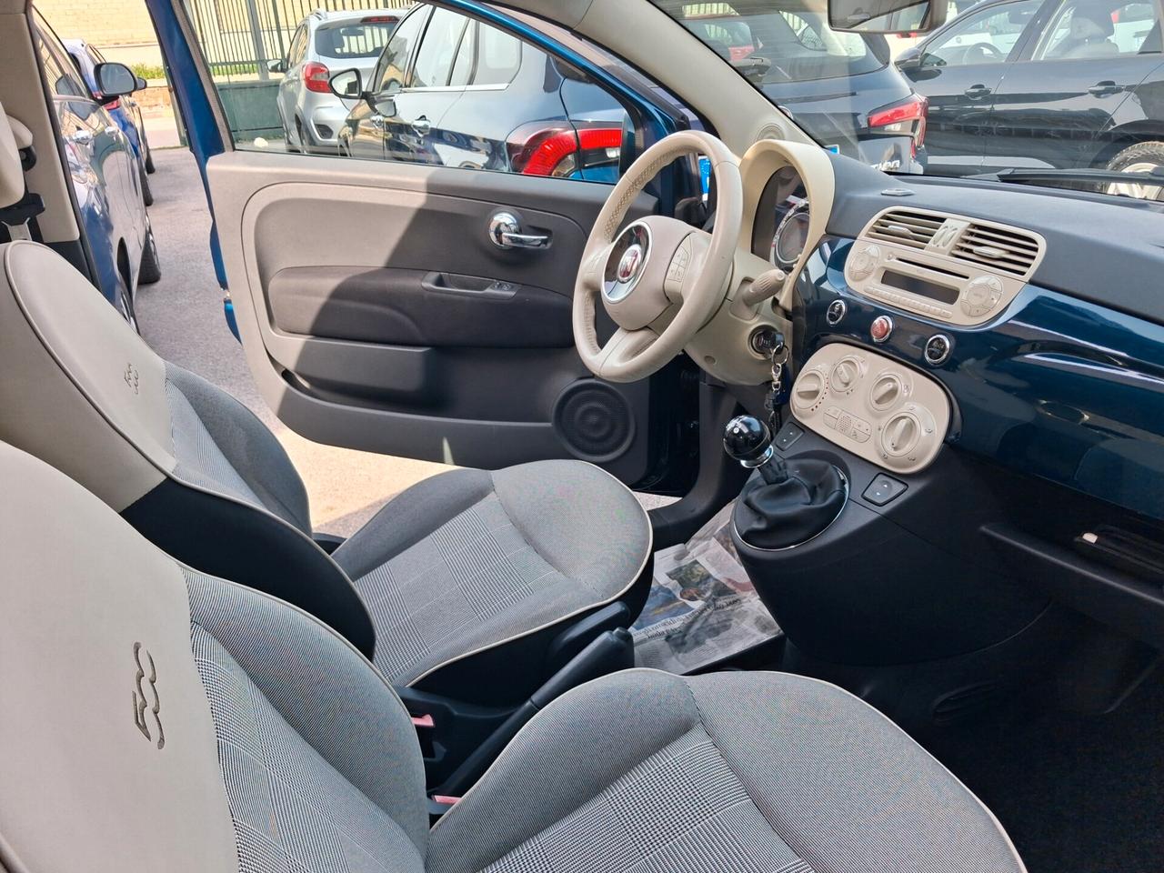 Fiat 500 C ABRIO 1.2 69 C.V. KM 58650 UNICO PROPRIETARIO ANTIFURTO BLOCKSHAFFT