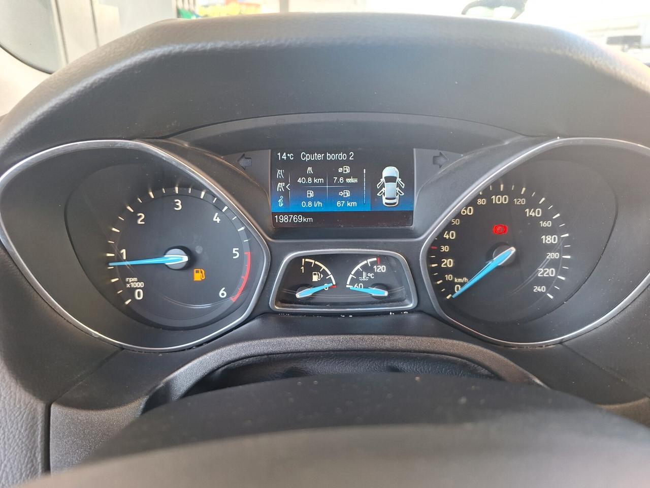 Ford Focus 1.5 TDCi 95 CV SW Titanium KM CERTIFICATI €6B NEOPATENTATI