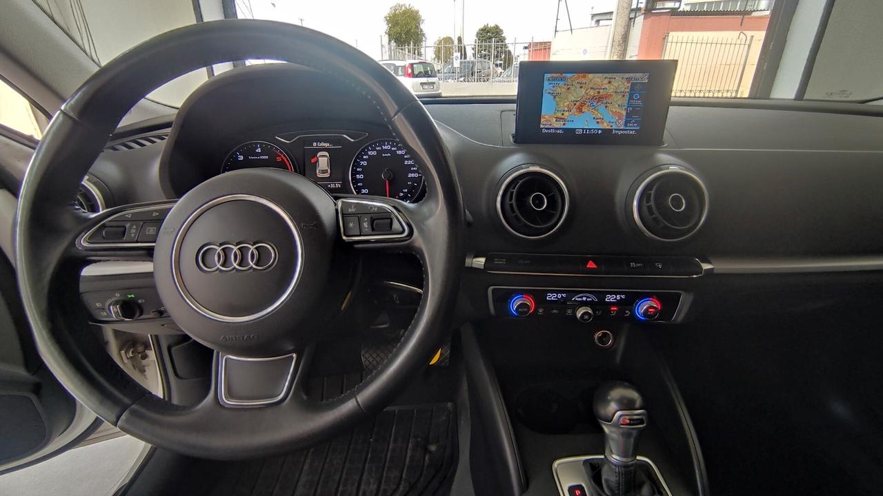 Audi A3 SPB 1.6 TDI CLEA DIESEL QUATTRO EDITION NEOPATENTATI - 2016