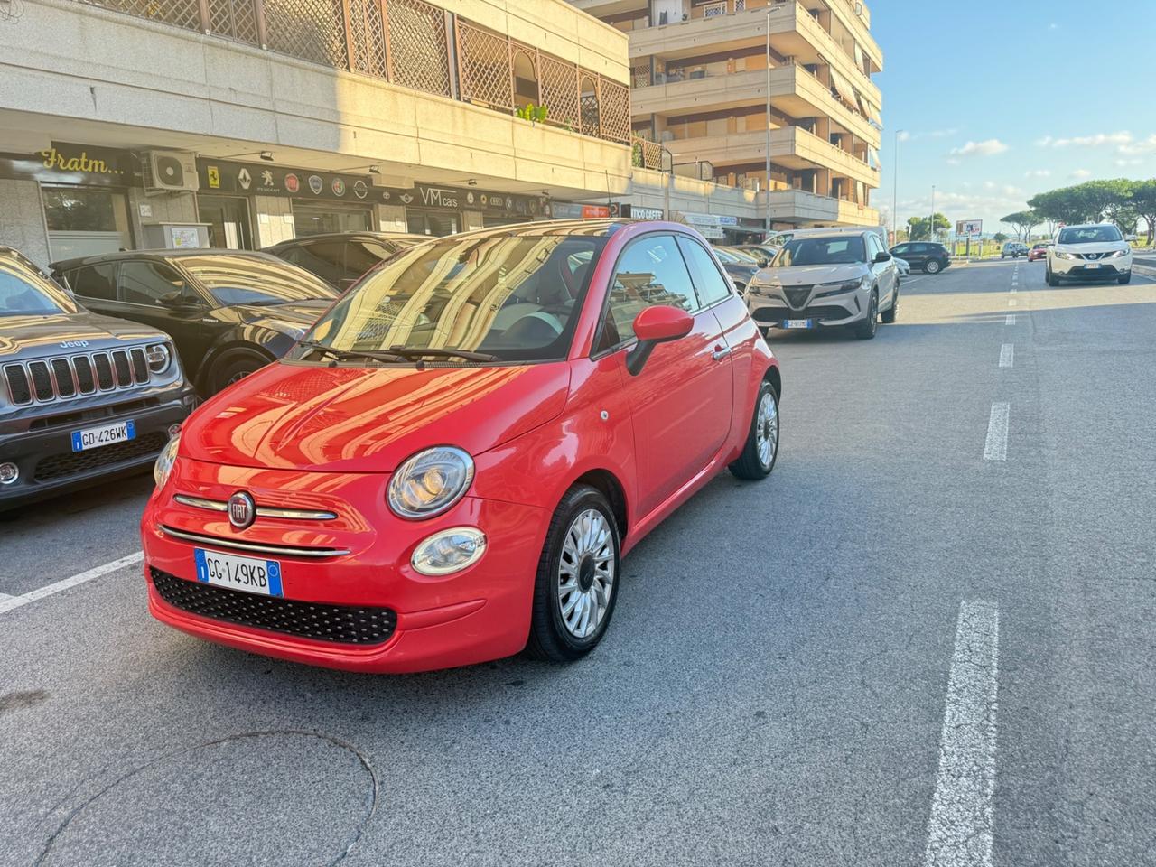Fiat 500 1.2 EasyPower Lounge GPL LED PANORAMA CLIMA AUTOMATICO PDC PELLE CERCHI 15