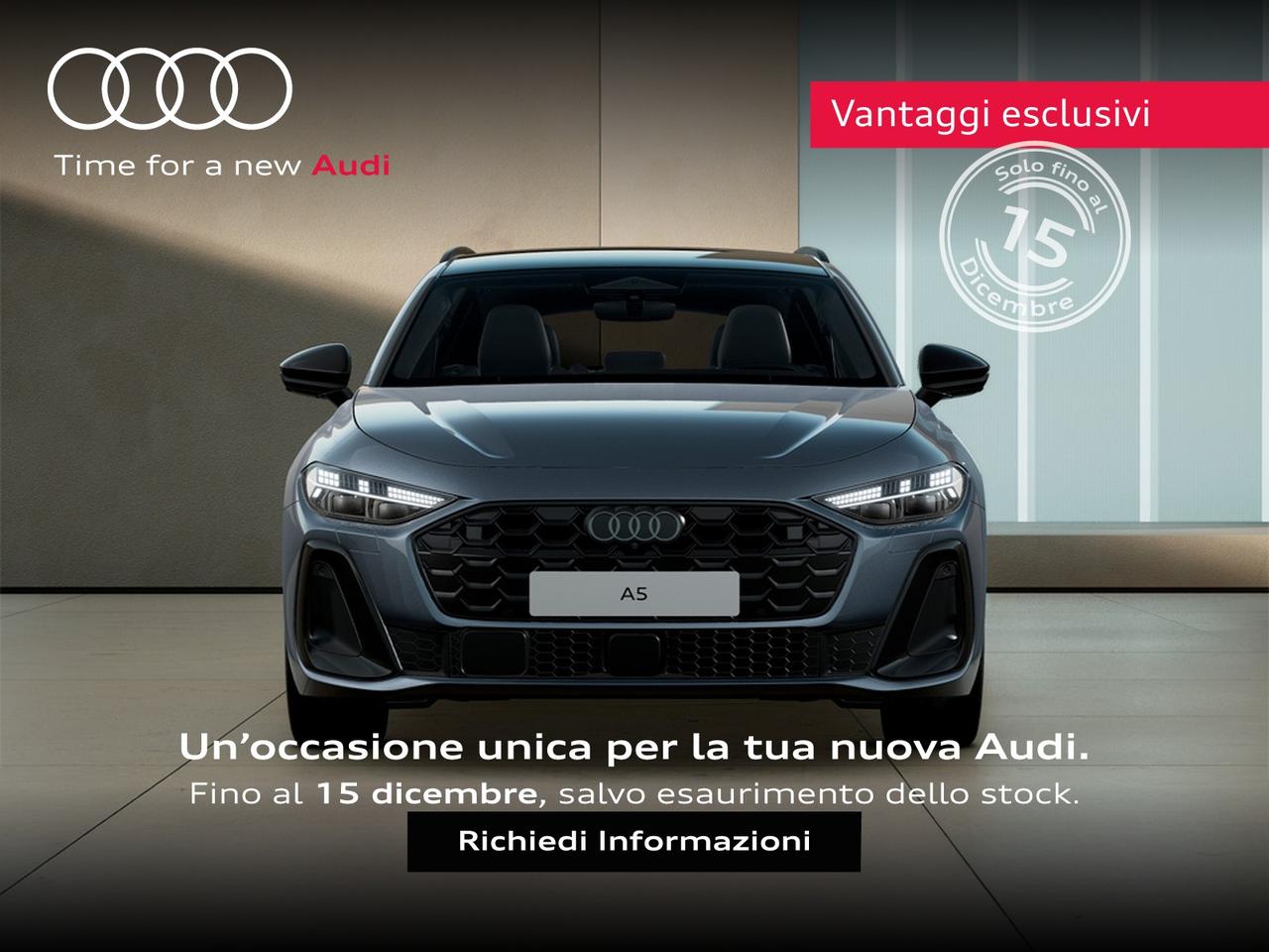 Audi A5 avant 2.0 e-hybrid s line edition quattro 299cv s-tronic