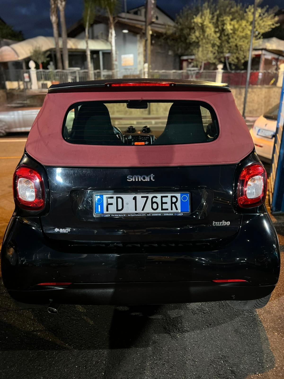 Smart ForTwo 90 0.9 Turbo twinamic cabrio Brabus edition