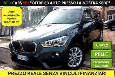 BMW X1-20d -AUTOM- UNIPRO *PREZZO VERO* TAGLIANDI BMW- FULL LED- PELLE