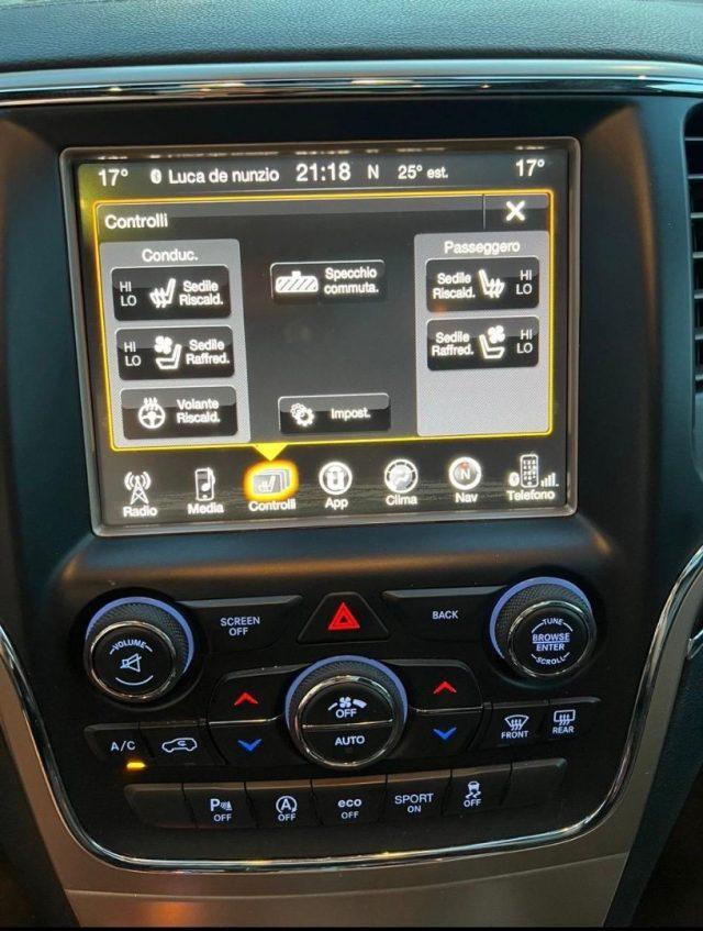 JEEP Grand Cherokee 3.0 V6 CRD 250 CV Multijet II Overland