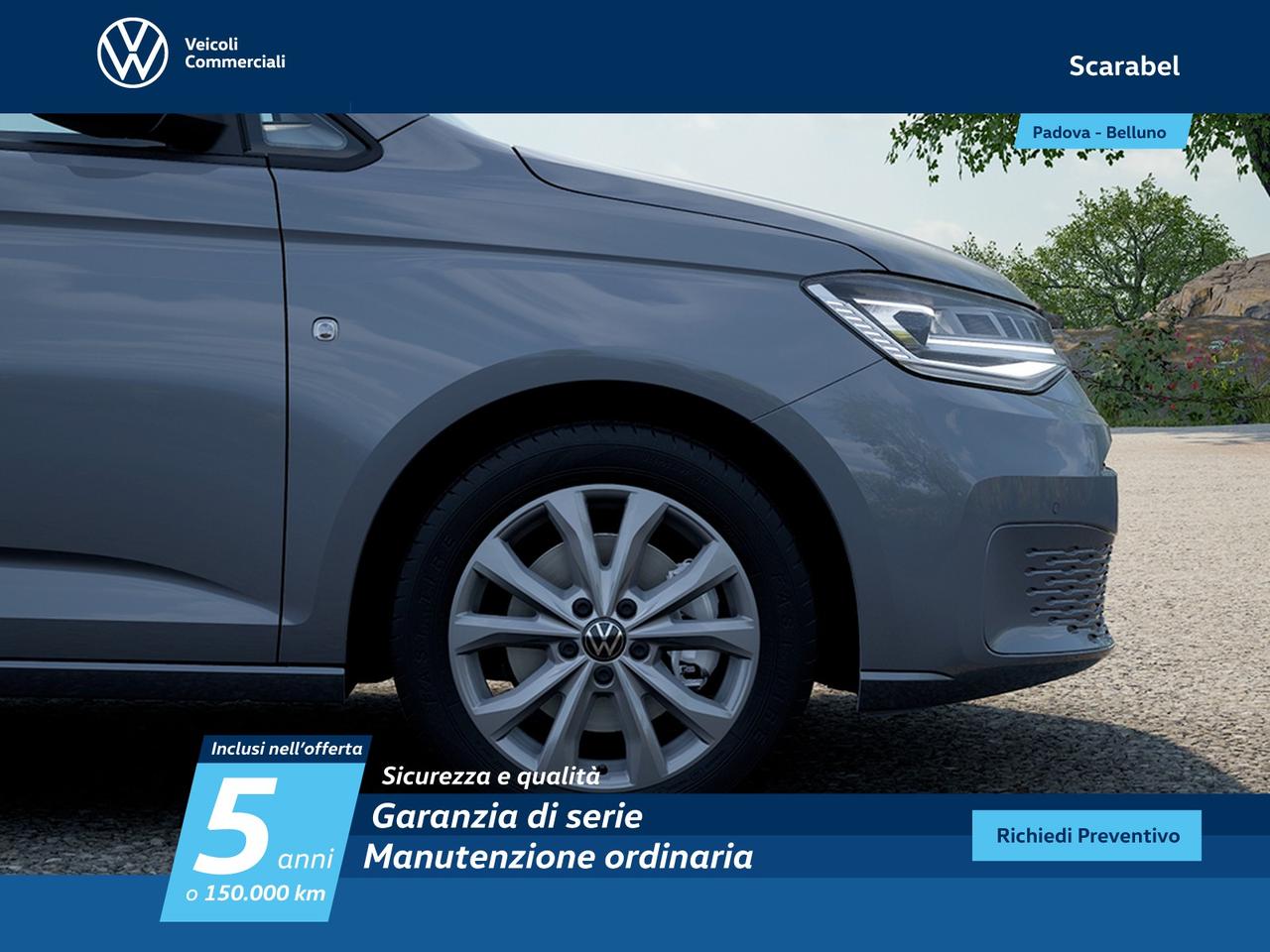 Volkswagen Caddy maxi 1.5 phev 150cv life dsg