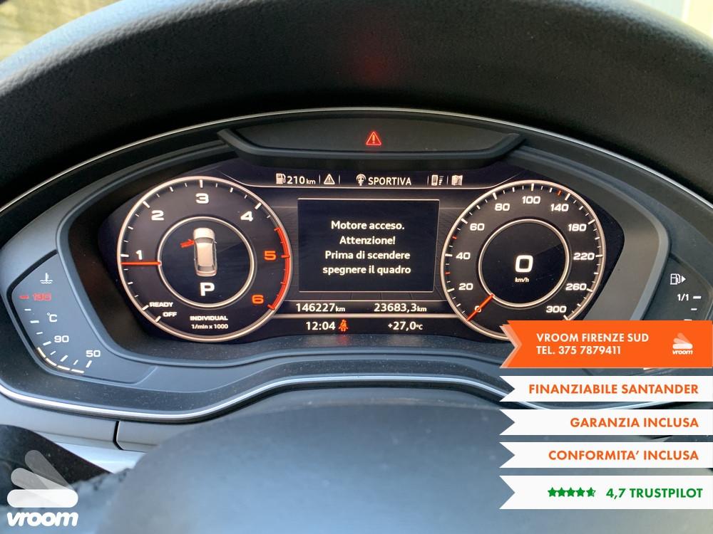 AUDI A4 5ª serie A4 Avant 2.0 TDI 190 CV quatt...