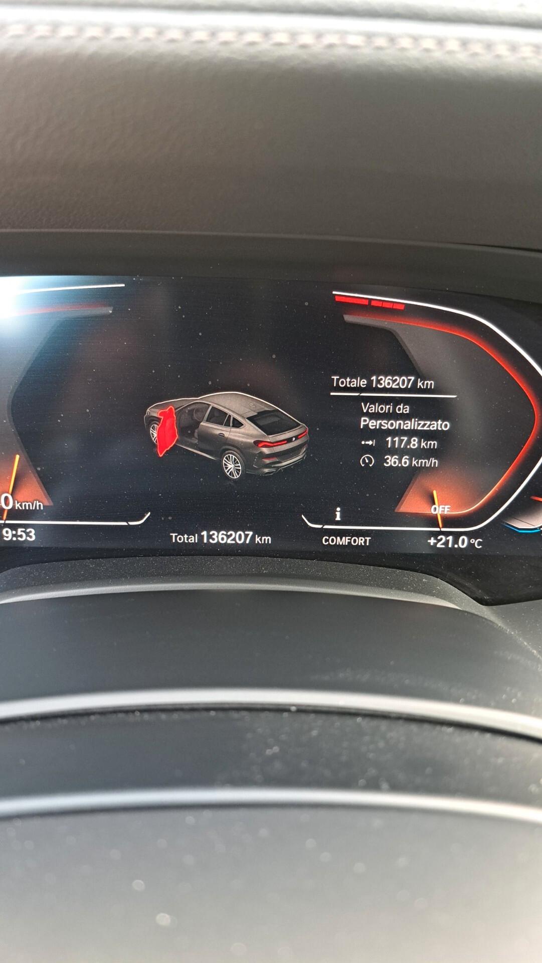 Bmw X6 xDrive30d 48V Msport 286CV