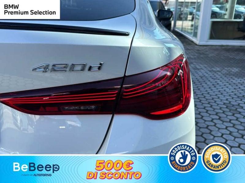 BMW Serie 4 Gran Coupé 420D GRAN COUPE MHEV 48V XDRIVE MSPORT PRO AUTO