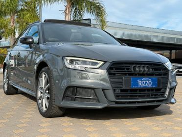AUDI A3 SPB 35TDI 150CV S-LINE TETTO IDENTITY BLACK