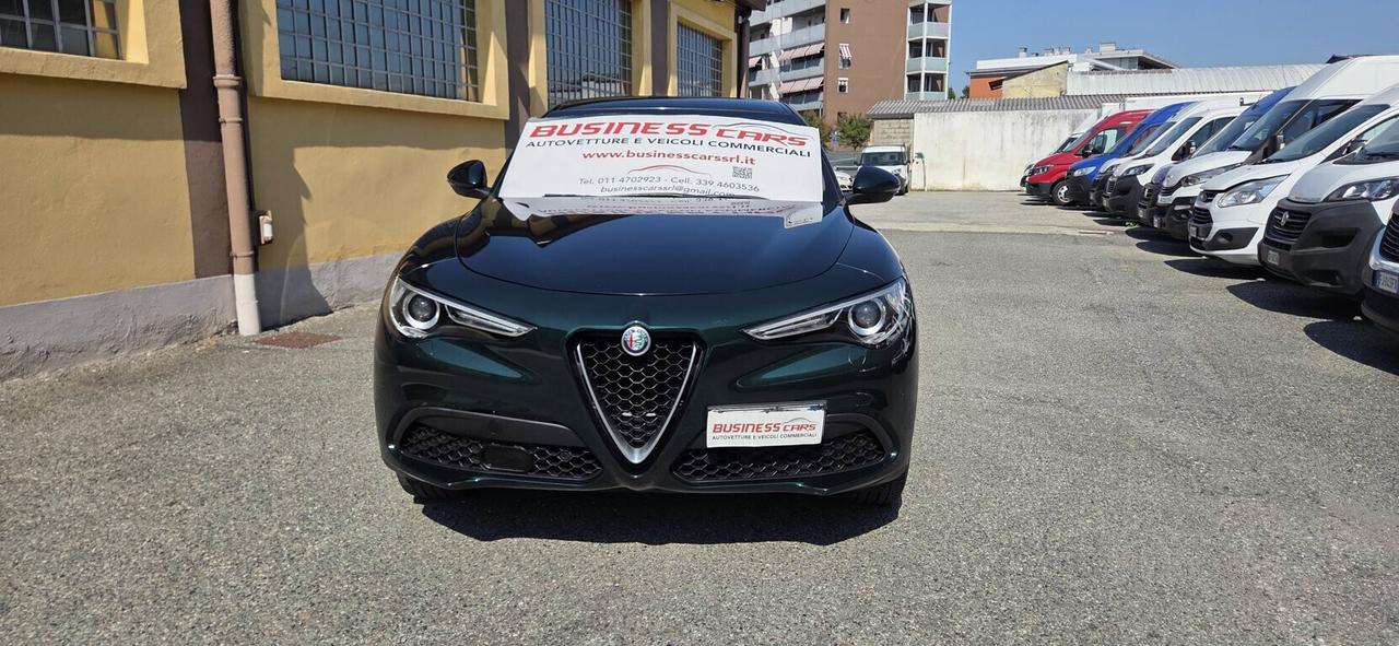 Alfa Romeo Stelvio 2.2 Turbodiesel 190 CV AT8 Q4 Business-km. 77.000 - UNICO PROPRIETARIO!TAGLIANDO+KIT DISTRIBUZIONE COMPLETO APPENA ESEGUITO