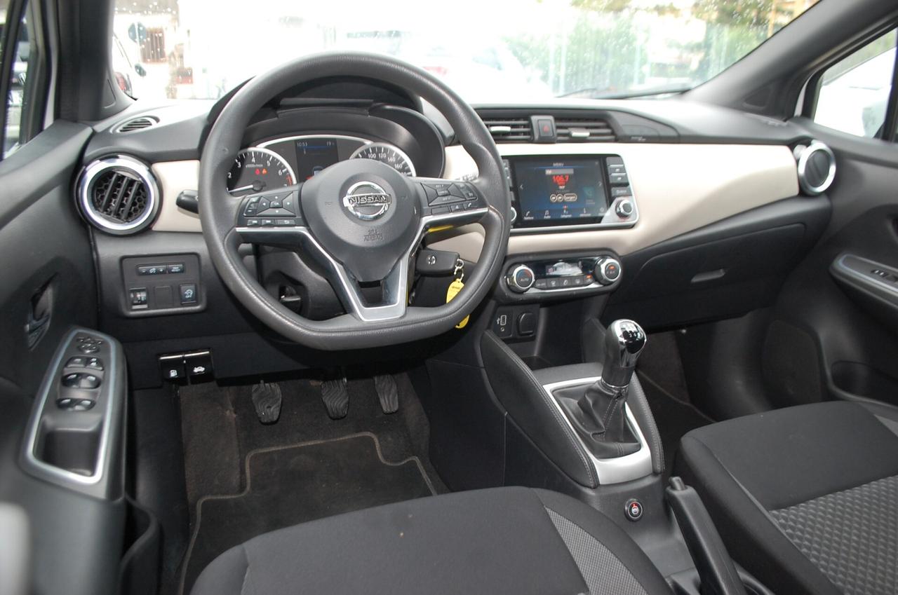 Nissan Micra 1.0 ig-t 90CV Eco Acenta Gpl Uff Italy USB Clima